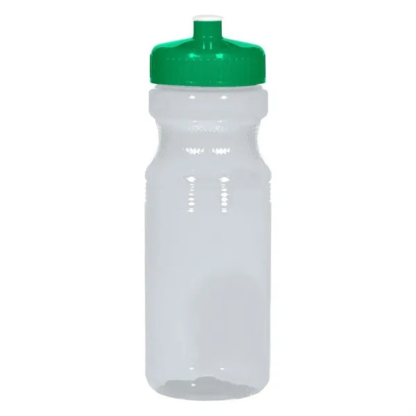 25 Oz Translucent Bike Bottle W/ Lid