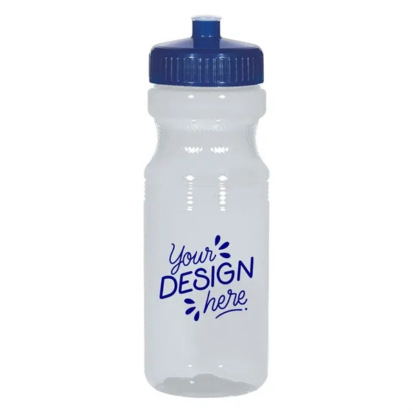 25 Oz Translucent Bike Bottle W/ Lid