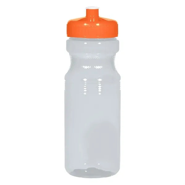 25 Oz Translucent Bike Bottle W/ Lid