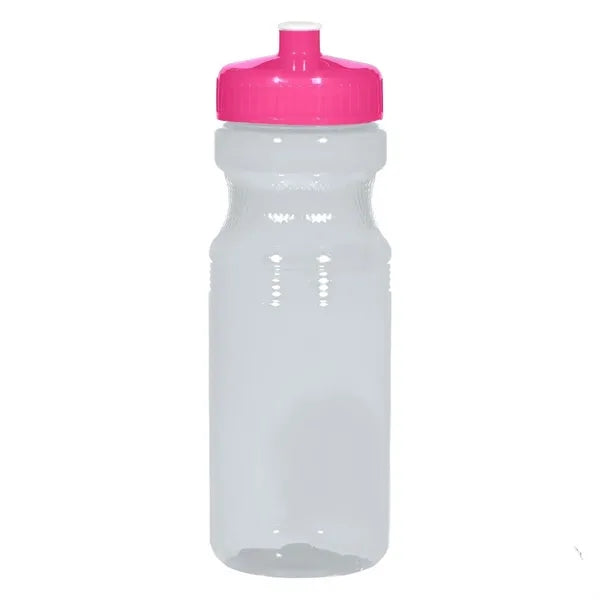 25 Oz Translucent Bike Bottle W/ Lid