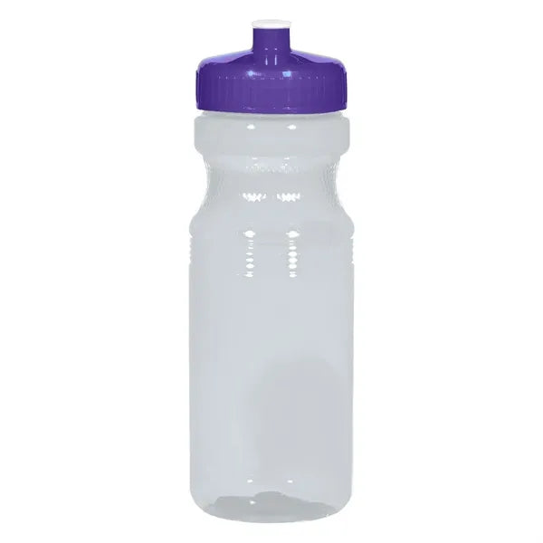 25 Oz Translucent Bike Bottle W/ Lid
