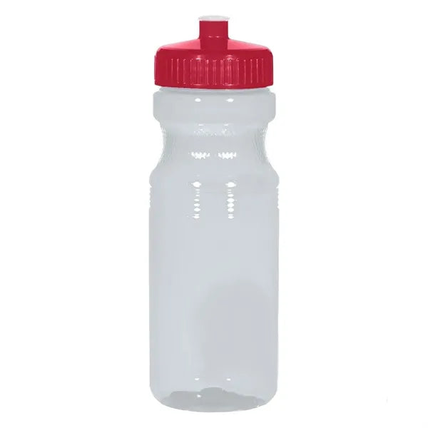 25 Oz Translucent Bike Bottle W/ Lid