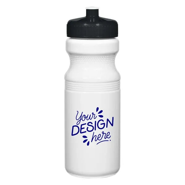 25 Oz Translucent Bike Bottle W/ Lid