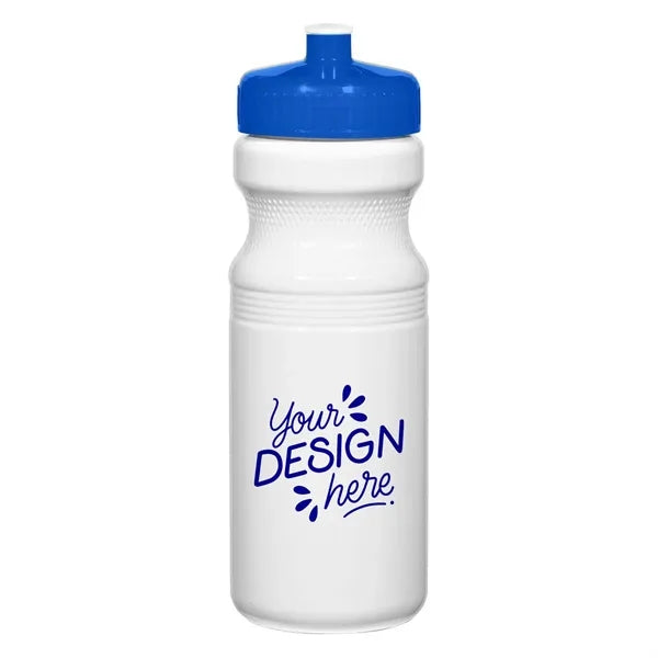 25 Oz Translucent Bike Bottle W/ Lid