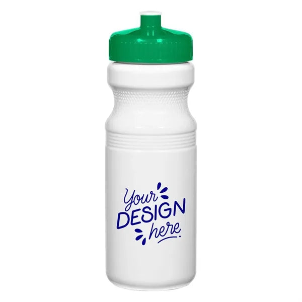 25 Oz Translucent Bike Bottle W/ Lid