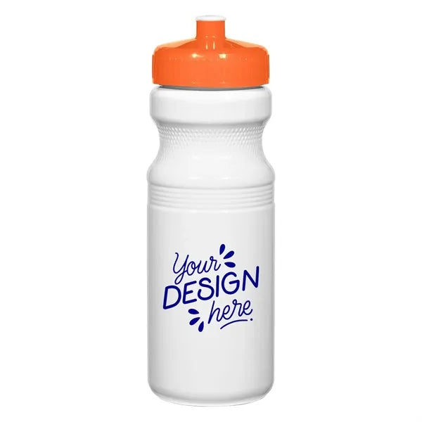 25 Oz Translucent Bike Bottle W/ Lid