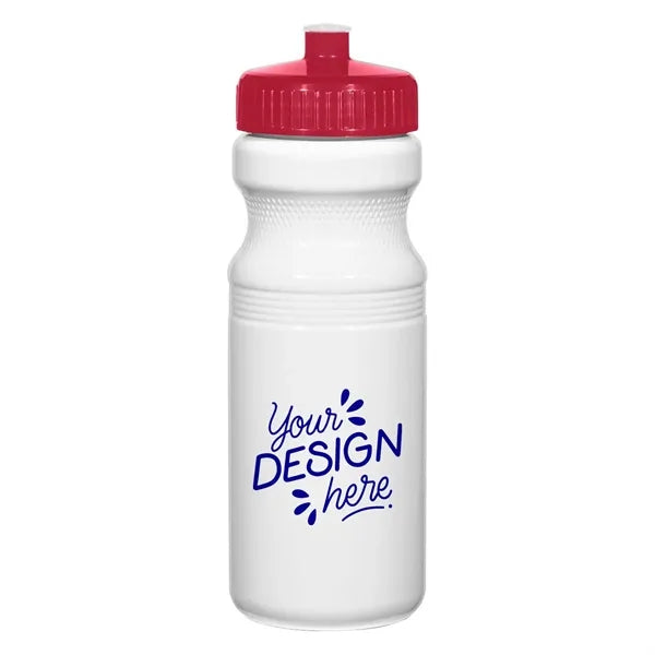 25 Oz Translucent Bike Bottle W/ Lid
