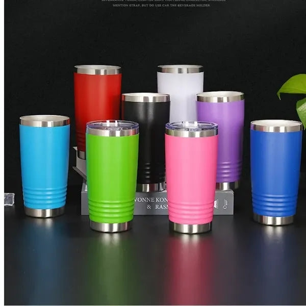 20 oz Spiricle Stainless Steel Vacuum Insulated Tumbler Lid