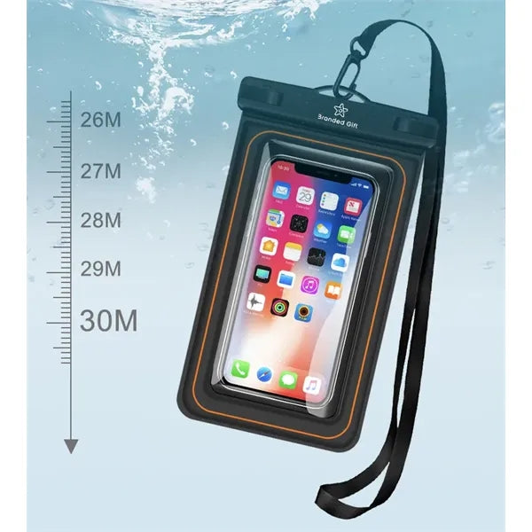 New sponge floating phone waterproof bag