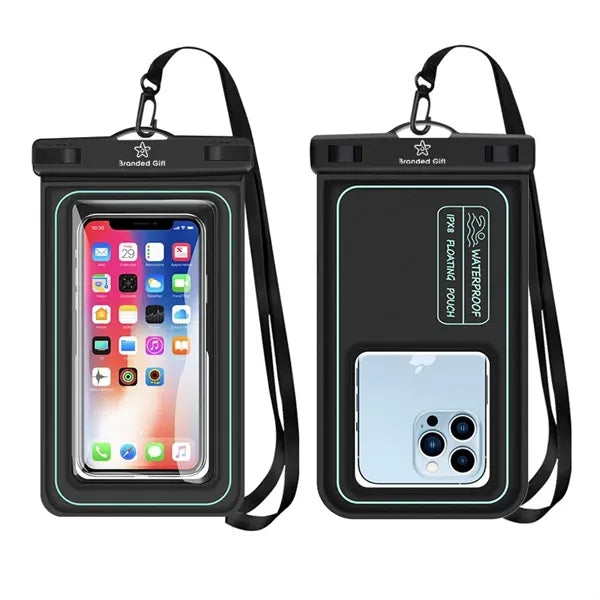 New sponge floating phone waterproof bag