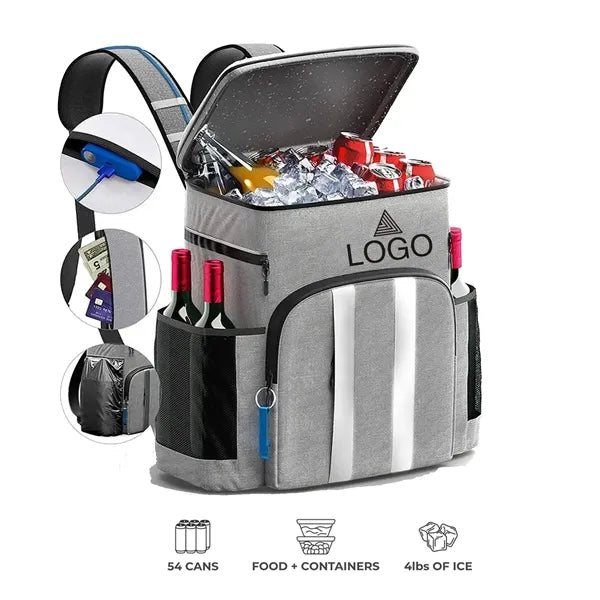 40L Insulated Cooler Lunch Bag Backpack