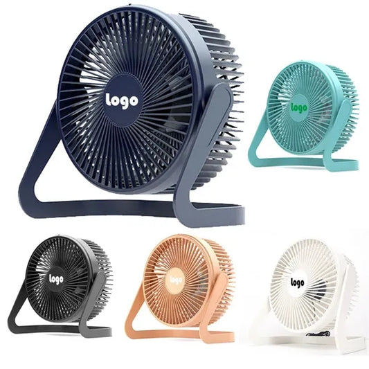 ABS Desktop 360 Rotate Airflow Quiet Cooling USB Mini Fan