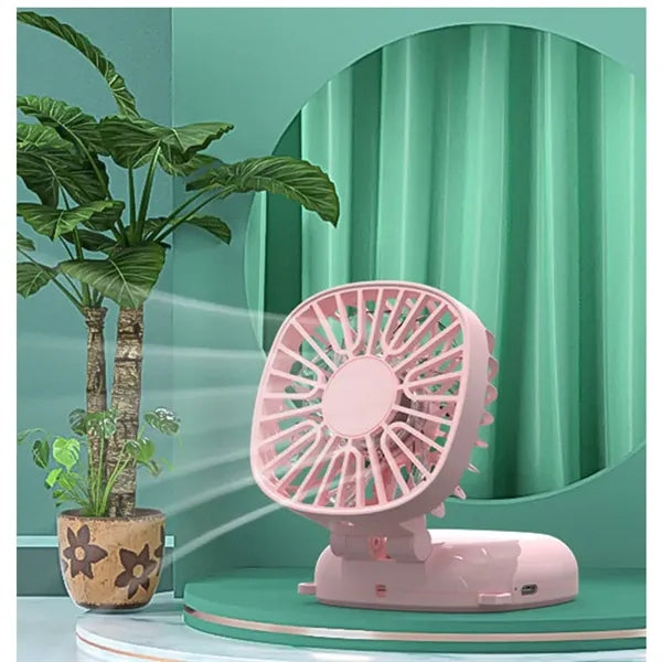 ABS Mini Quiet Handheld Personal Foldable USB Neck Fan