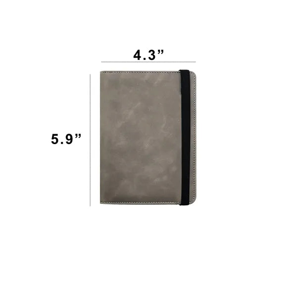 RFID Premium Leather Passport Holder Covers Case