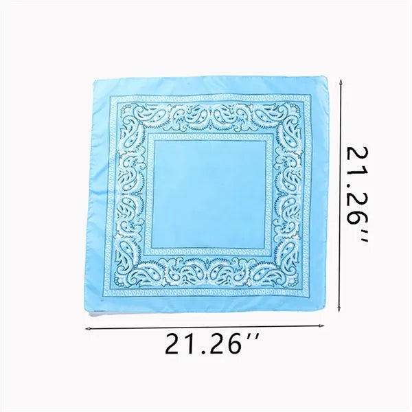 Polyester Hip Hop Outdoor Cycling Square Scarf Headscarf