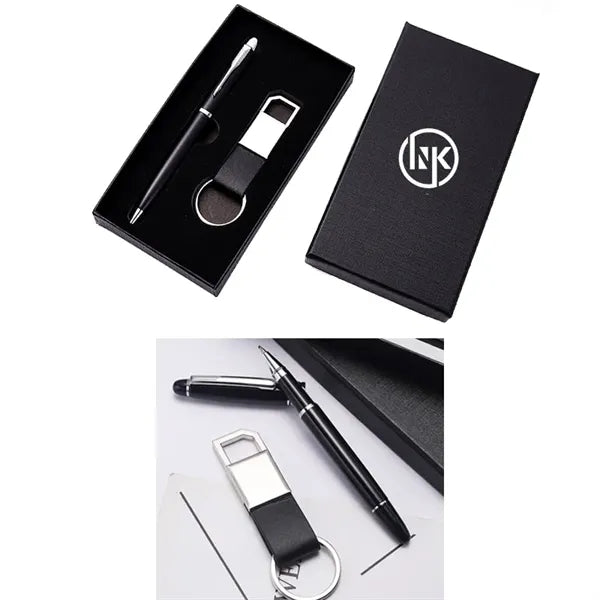 Pen and Key Chain Gift Set