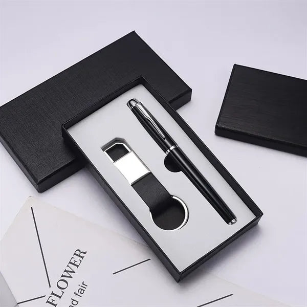 Pen and Key Chain Gift Set