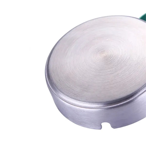 Pure Color Stainless Steel Cigar Ashtray