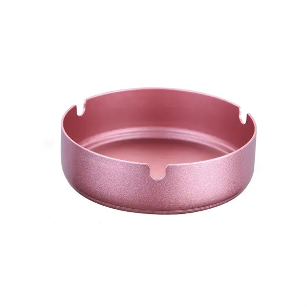 Pure Color Stainless Steel Cigar Ashtray