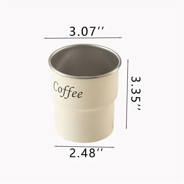 10OZ Stainless Steel Anti-Scald Wood Sleeve Outdoor Cup