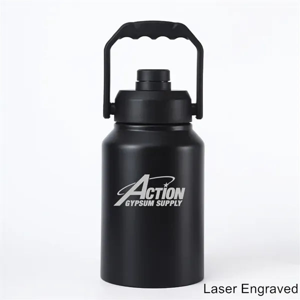 2 L Double Wall Vacuum Insulated Bottle with Carry Handle
