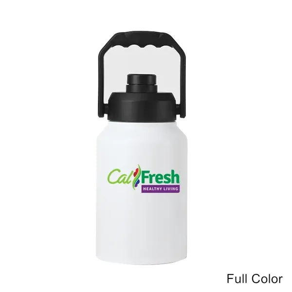 2 L Double Wall Vacuum Insulated Bottle with Carry Handle