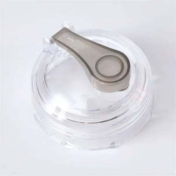 24 oz Plastic Fruit Infusion Water Bottle with Flip Top Lid