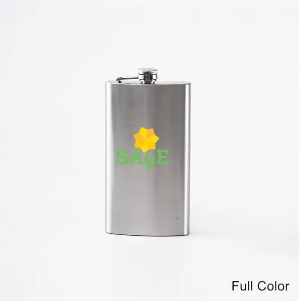 8 and 12 oz Stainless Steel Hip Flask Alcohol Bottle