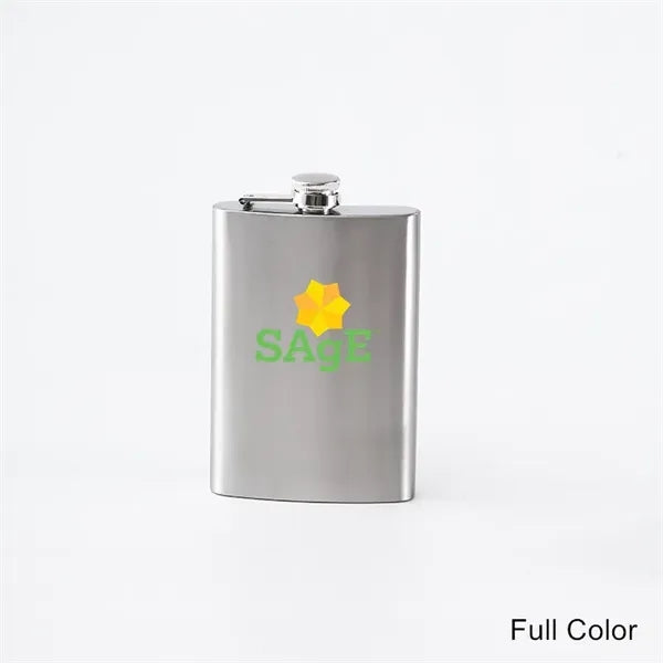 8 and 12 oz Stainless Steel Hip Flask Alcohol Bottle