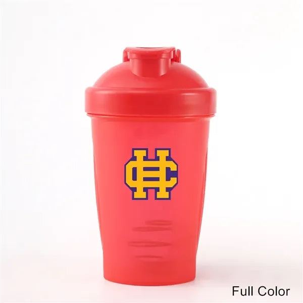13.5 oz Shaker Bottle with Stainless Steel Whisk Ball