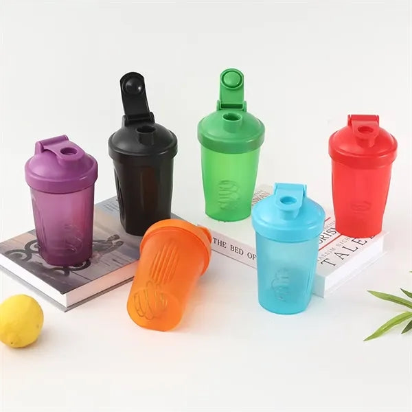 13.5 oz Shaker Bottle with Stainless Steel Whisk Ball