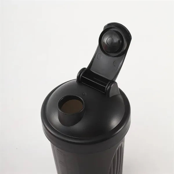 13.5 oz Shaker Bottle with Stainless Steel Whisk Ball