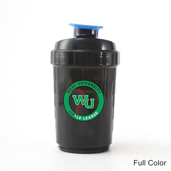 17 oz Pre Workout Protein Shaker with Powder Storage