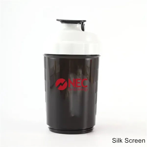 17 oz Pre Workout Protein Shaker with Powder Storage