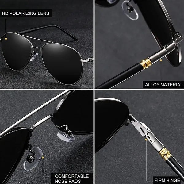 Polarized Aviator Sunglasses