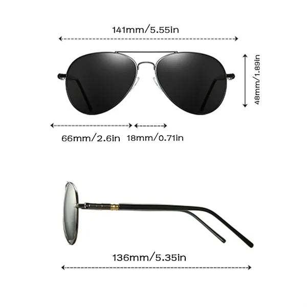 Polarized Aviator Sunglasses