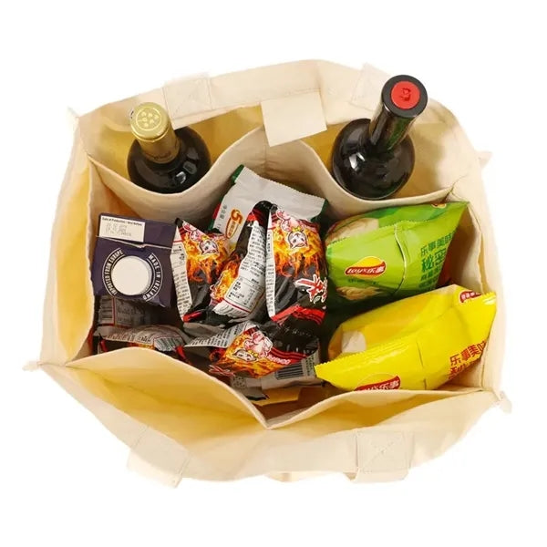 Canvas Grocery Tote Bag