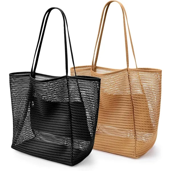 Beach Mesh Tote Bag