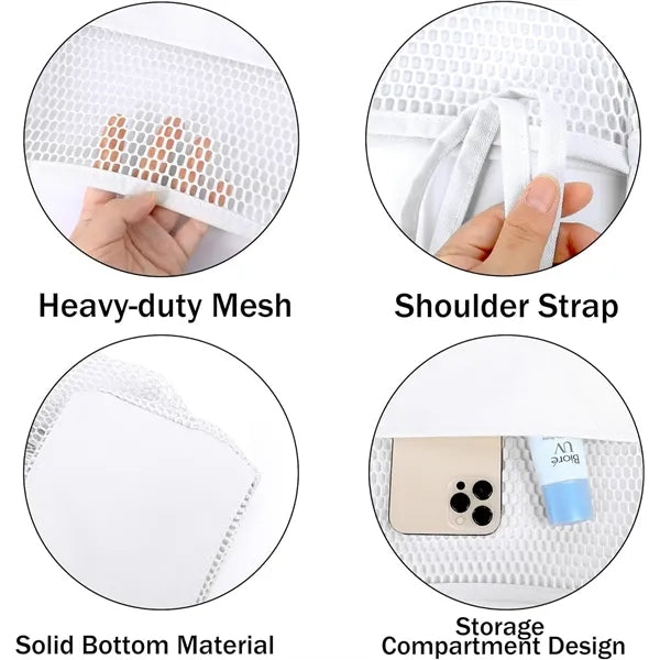 Beach Mesh Tote Bag