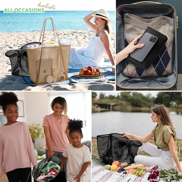 Beach Mesh Tote Bag