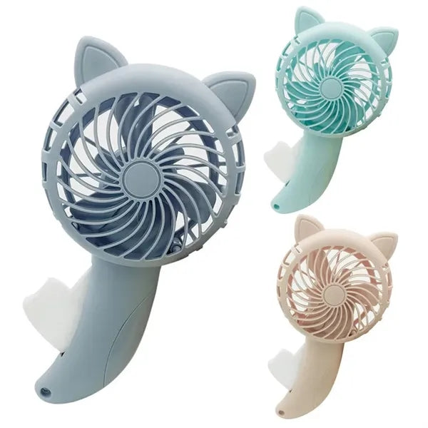 Portable Manual Hand-Pressed Mini Fan