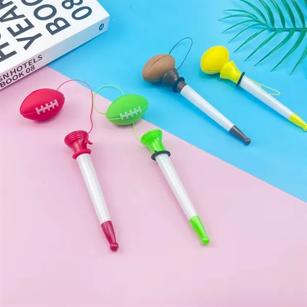 Pop Top Soccer Ball Pen