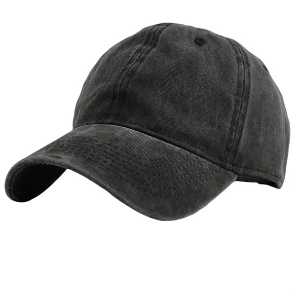 Adjustable 6 Panels Cotton Baseball Cap Dad Hat