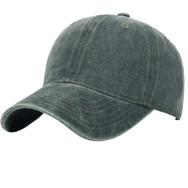 Adjustable 6 Panels Cotton Baseball Cap Dad Hat