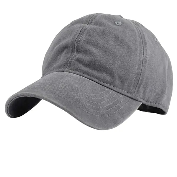 Adjustable 6 Panels Cotton Baseball Cap Dad Hat