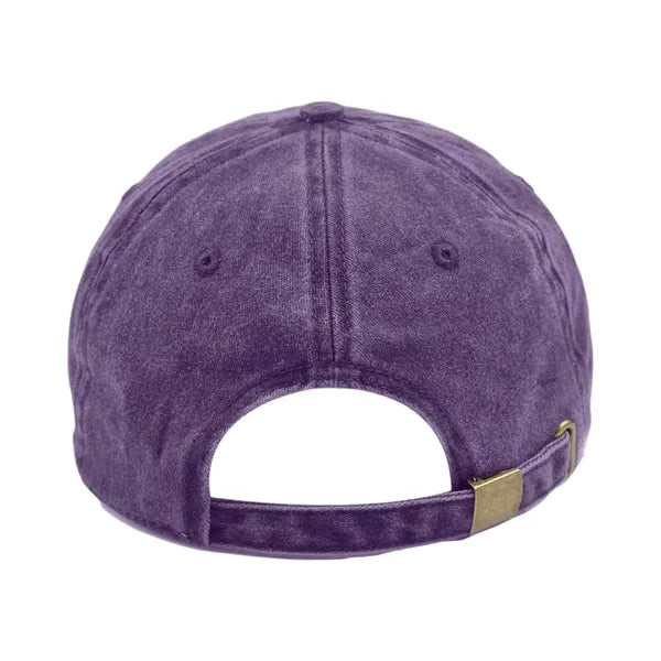 Adjustable 6 Panels Cotton Baseball Cap Dad Hat
