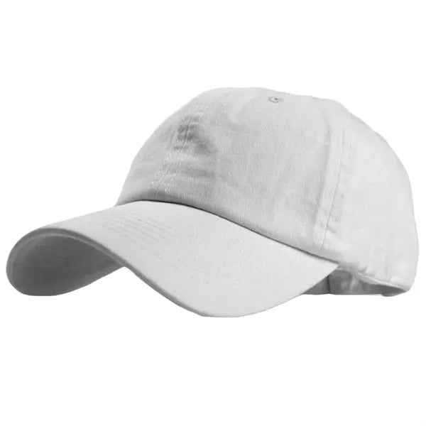 Adjustable 6 Panels Cotton Baseball Cap Dad Hat