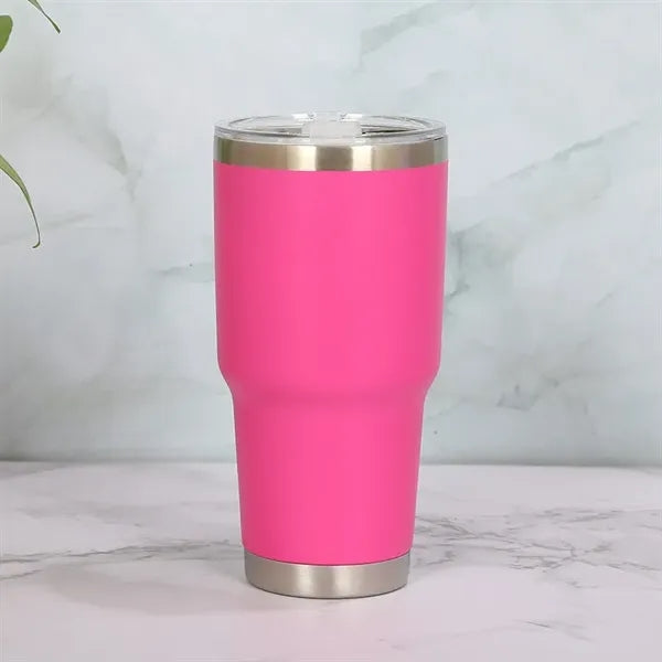 30oz Stainless Steel Tumbler with Lid