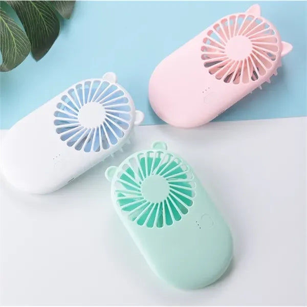 USB Handheld Fans w/ Charging Cable