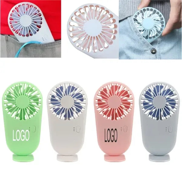 USB Handheld Fans w/ Charging Cable